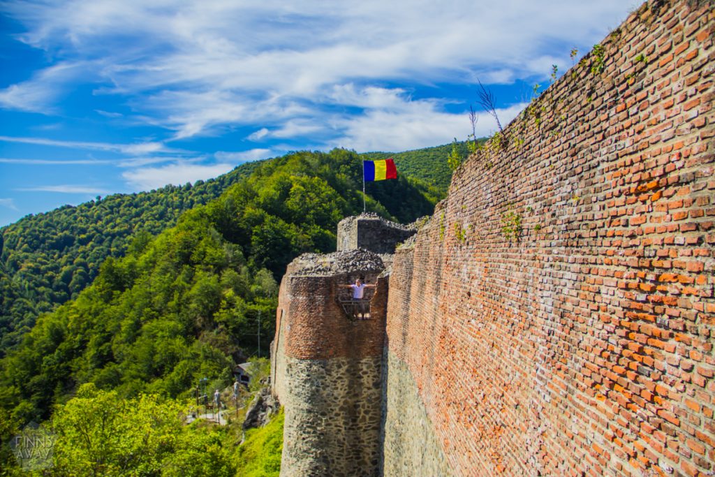 Draculan linna Poenari Fortress, Romania | InTravel blogi