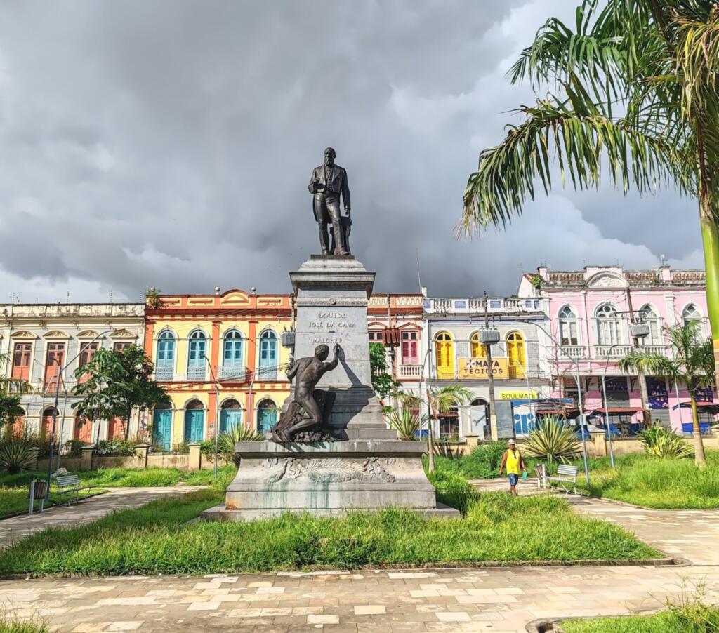 InTravel - Kaupunkikulttuuria, historiaa ja rantoja Brasilian Belémissä, Reficessa ja Salvadorissa Visconde de Rio Branco aukio, Belém | Brasilian Belém, Refice ja Salvador | InTravel blogi