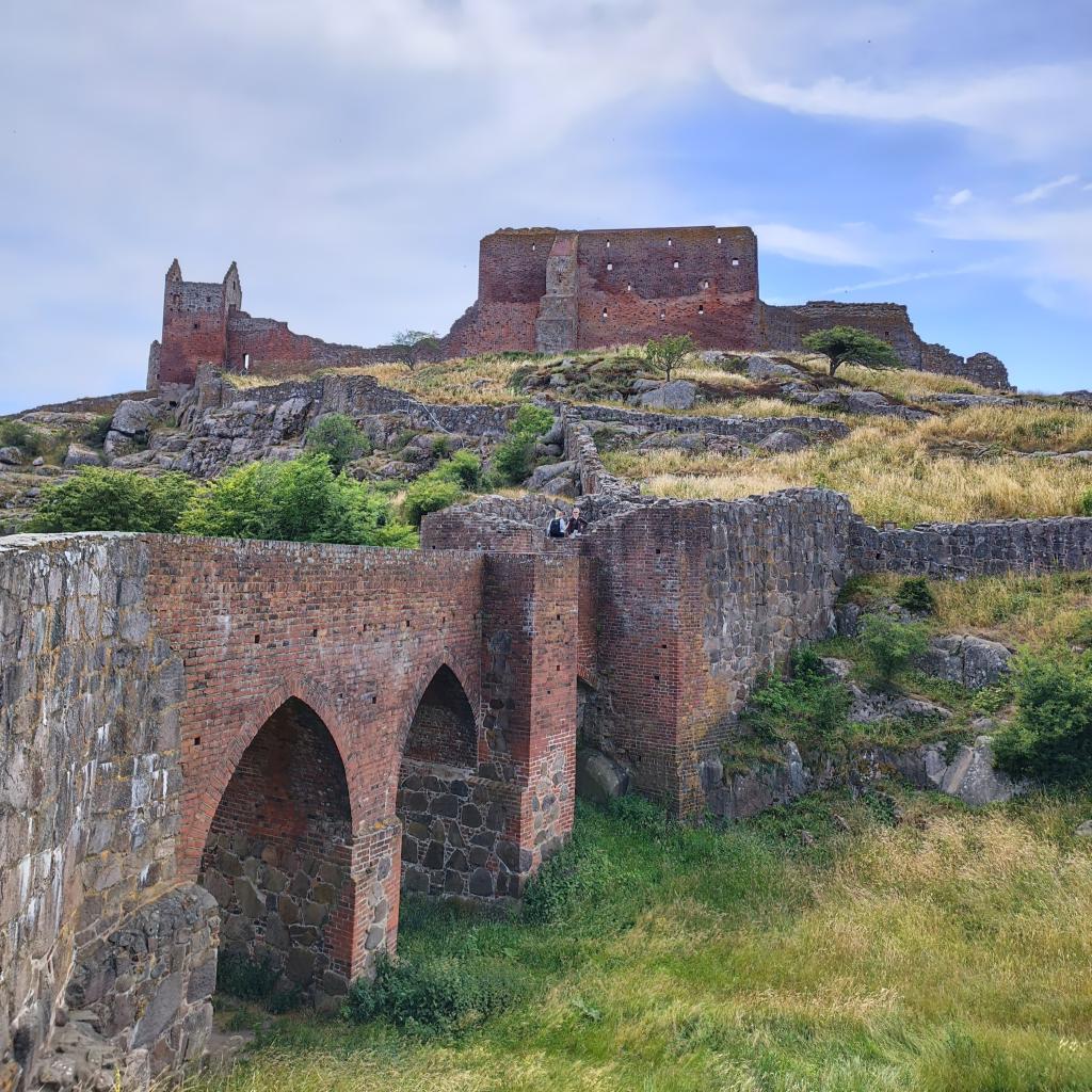 Hammershus fortress, Bornholm | road trip | InTravel