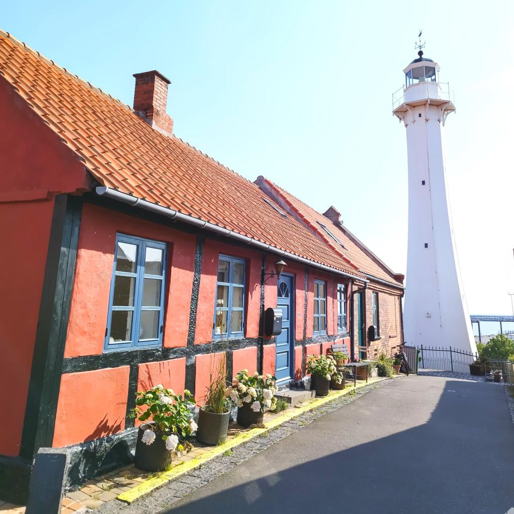 Ronne Lighthouse, Bornholm, Denmark | road trip | InTravel