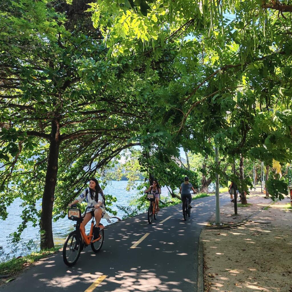InTravel - Brasilia: Itacarén rannoilta Rio de Janeiroon ja São Paulon sykkeeseen Lagoa Rodrigo de Freitas, Rio de Janeiro, Brasilia | Itacarén rannoilta Rio de Janeiroon ja São Pauloon | InTravel
