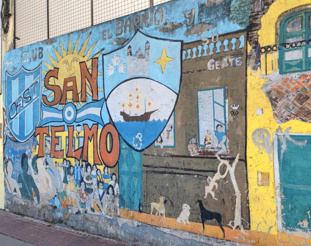 Muraali San Telmossa | Buenos Aires, Argentiinan viehättävä pääkaupunki | InTravel blogi