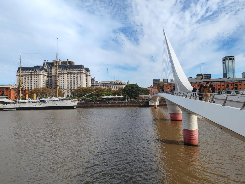 Puente de la Mujer-silta, Puerto Madero | Buenos Aires, Argentiinan viehättävä pääkaupunki | InTravel blogi