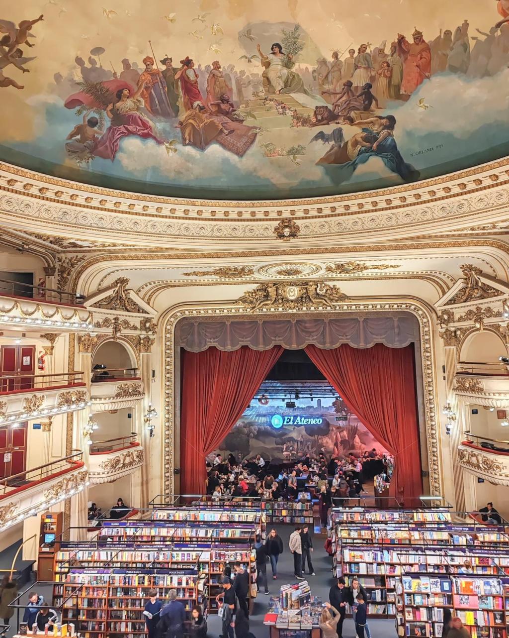 El Ateneo Grand Splendid | Buenos Aires, Argentiinan viehättävä pääkaupunki | InTravel blogi
