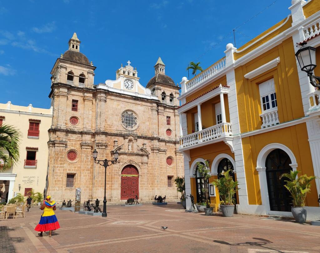 InTravel - Kolumbian ihastuttava Cartagena on täynnä värejä ja siirtomaa-ajan historiaa Santuario de San Pedro Claver kirkko, Cartagena | Kolumbia | InTravel blogi