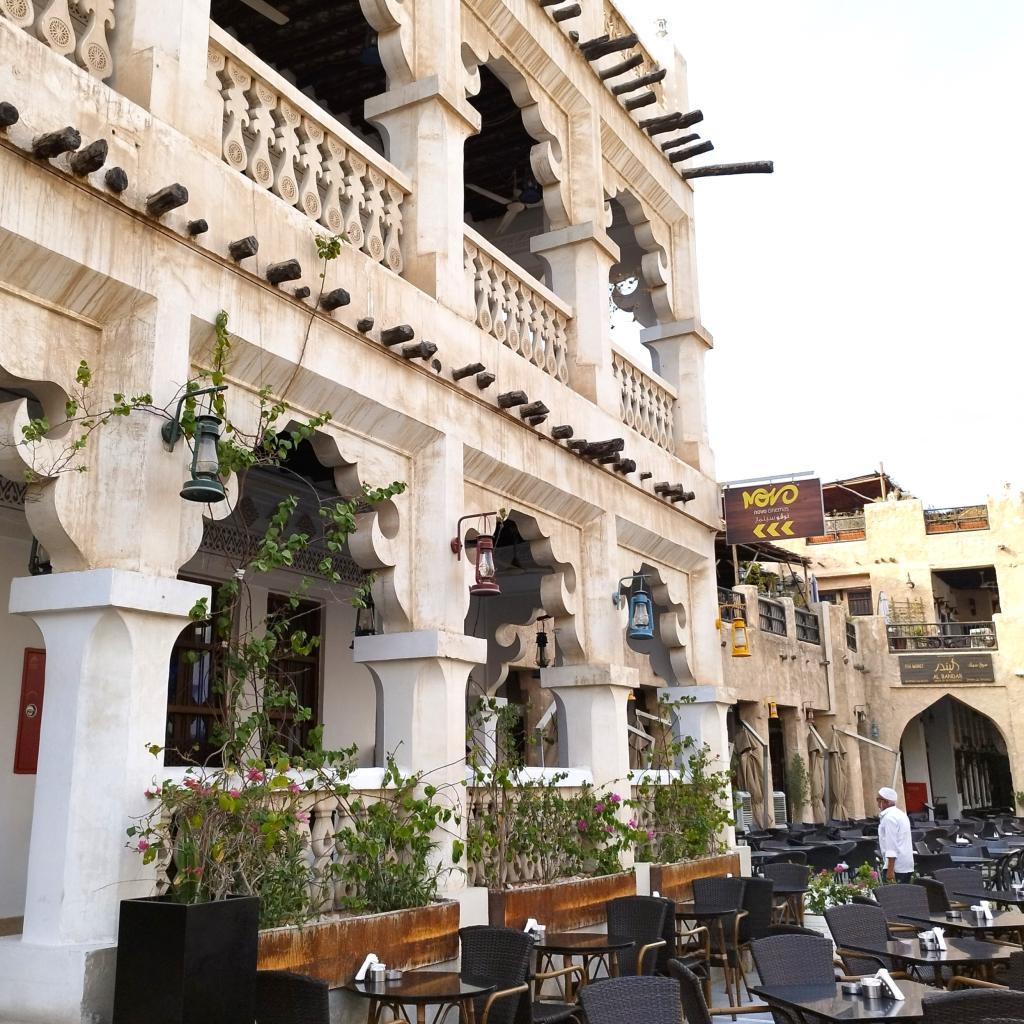 Traditional buildings in Souq Waqif, Doha, Qatar | Dohan stopoverin kautta Nairobiin | InTravel blogi