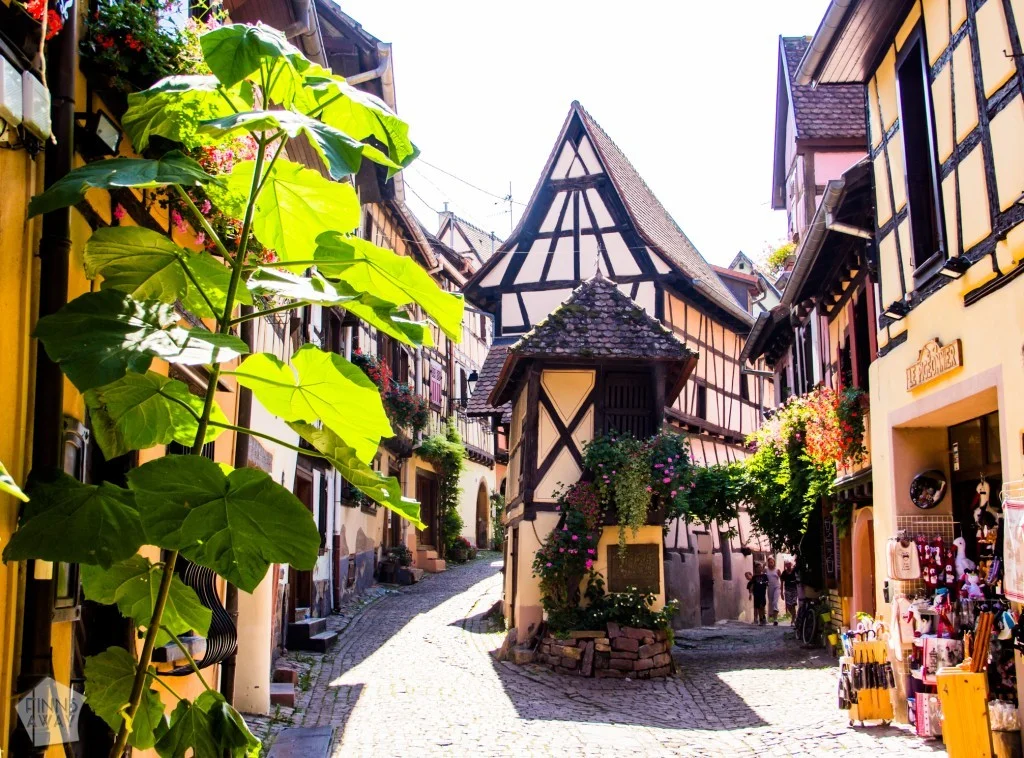 Ristikkotalojen Eguisheim, Alsace, Ranska | Elämää  Nomadina Blogi