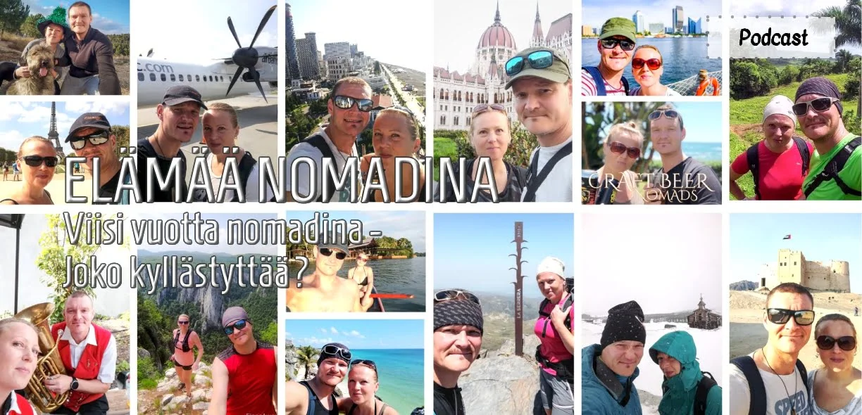 InTravel - Elamaa Nomadina Viisi vuotta nomadina joko kyllastyttaa podcast