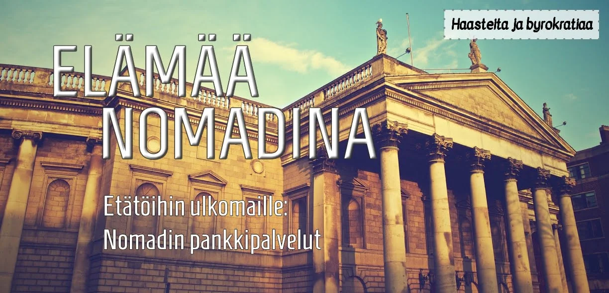 Diginomadin pankkipalvelut ja luottokortit | InTravel