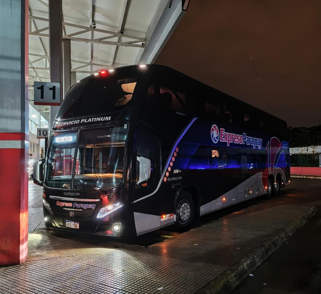 Expreso Paraguay night bus, Encarncion | Paraguay | InTravel matkablogi