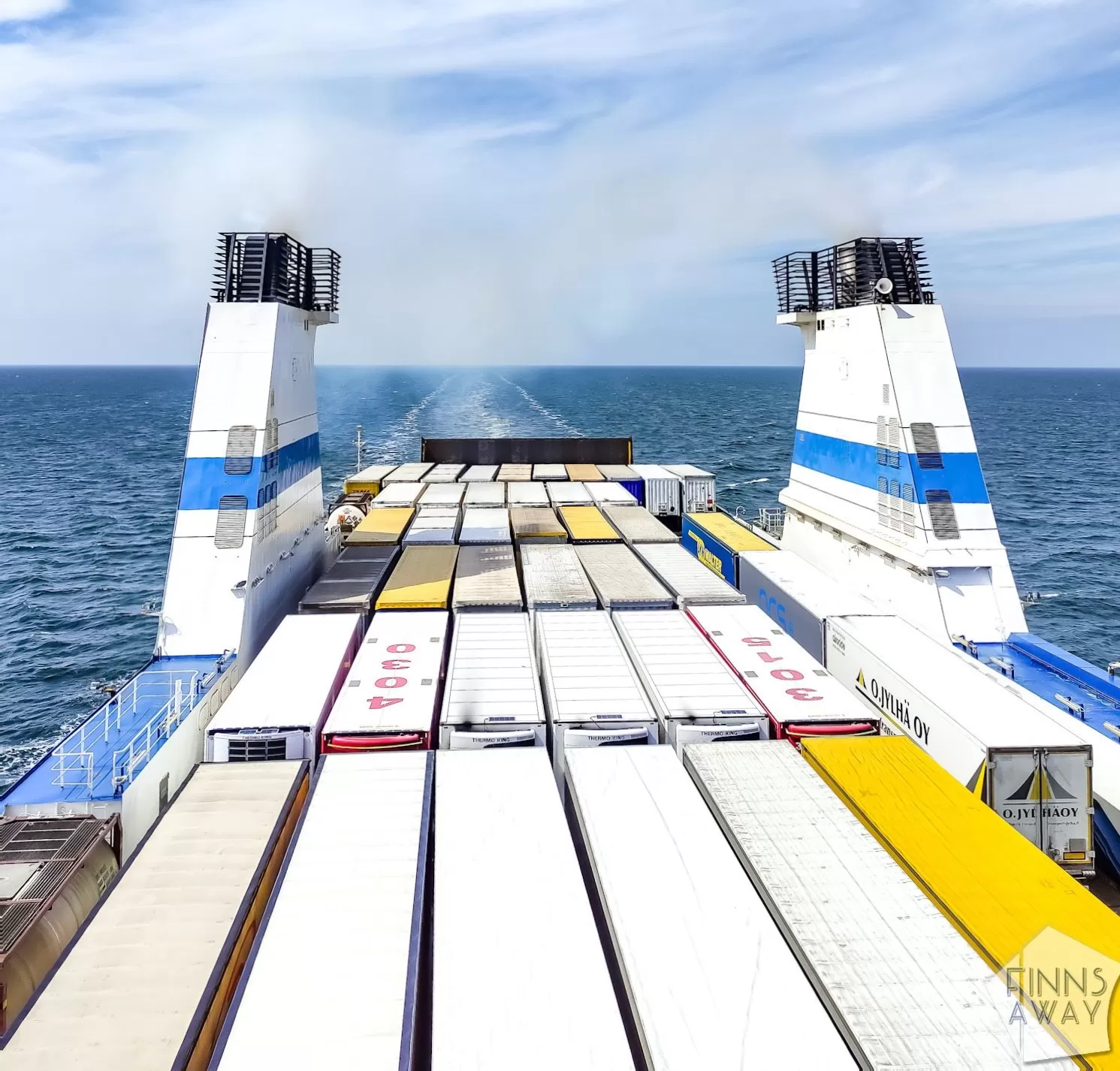InTravel - Finnlinesin matkustaja-rahtilaivalla Saksasta Suomeen Travemundesta Helsinkiin Finnlinesin rahtilaivalla | Finnlinesin lautta on oikotie Suomesta Saksaan | InTravel blogi
