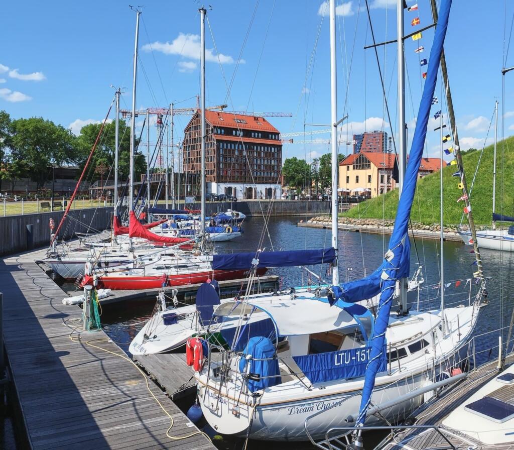 Klaipedan pienvenesatama, Liettua | Euroopan road trip: Halki Baltian rannikon kautta | InTravel blogi