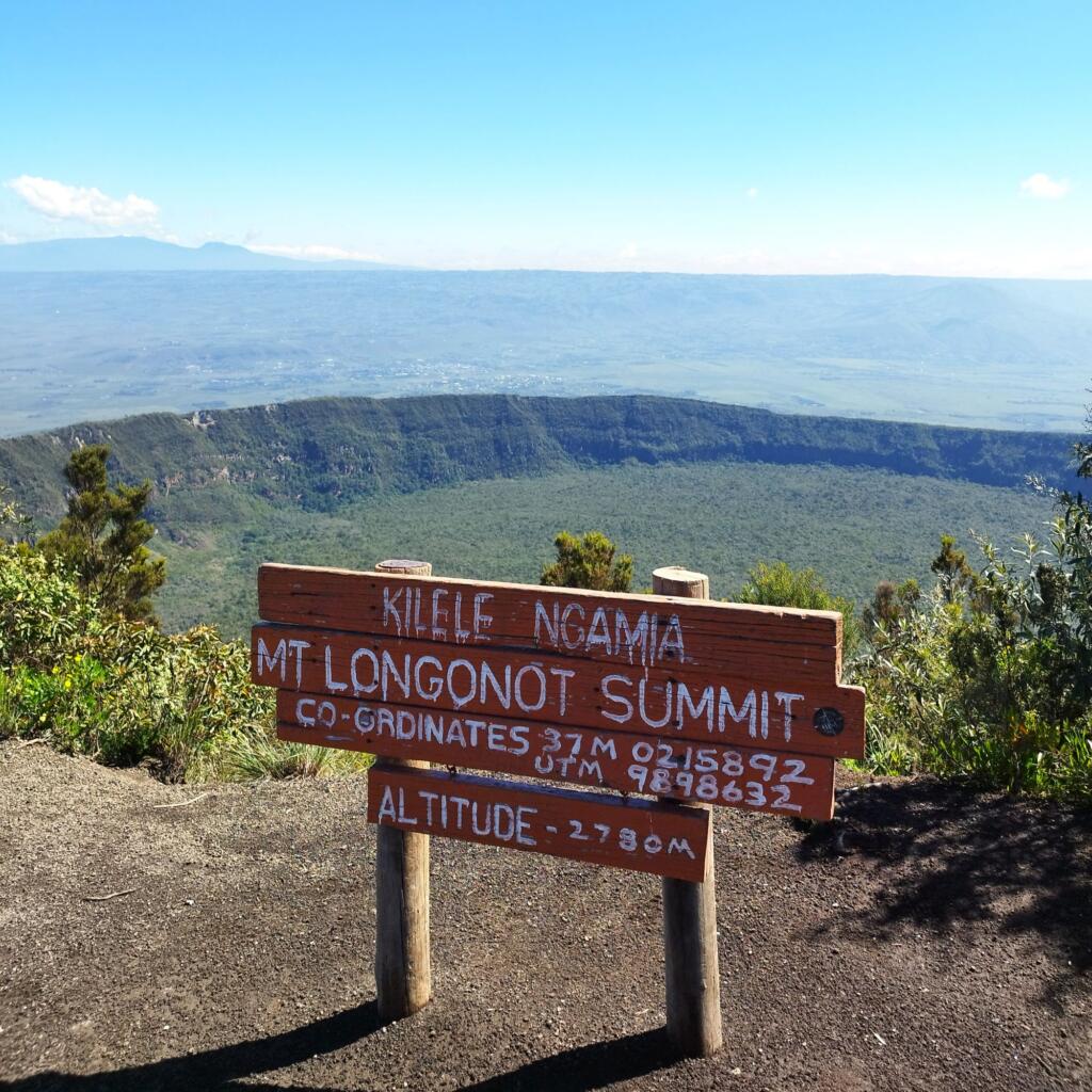 Summit of Mount Longonot, Naivasha, Kenya