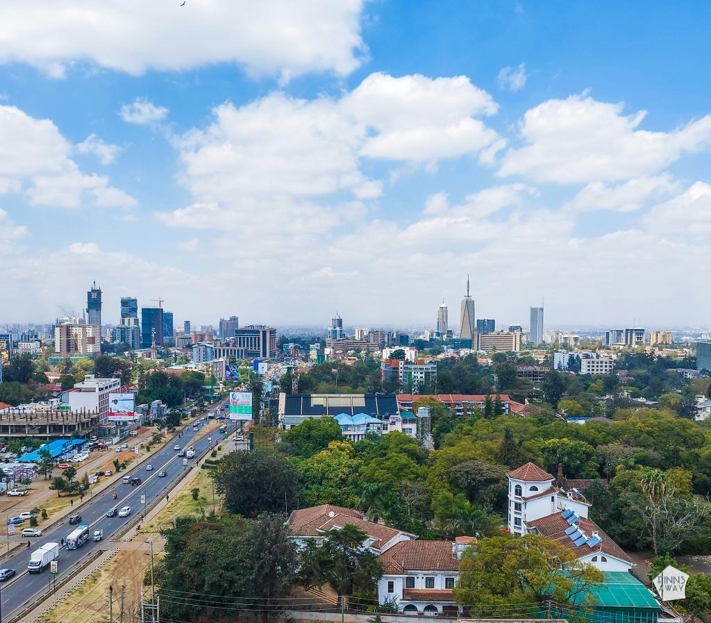 Skyline view of Nairobi, Kenya | Dohan stopoverin kautta Nairobiin | InTravel blogi
