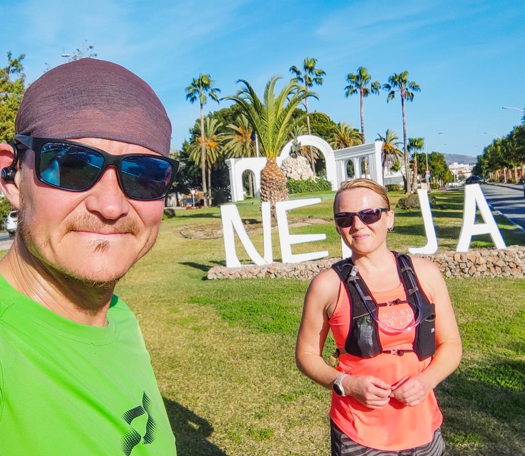 Puolimaratonilla Nerjassa