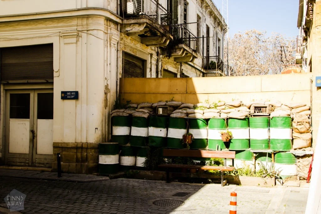 Green line jakaa Nikosian keskustan kahtia, Kypros | InTravel blogi