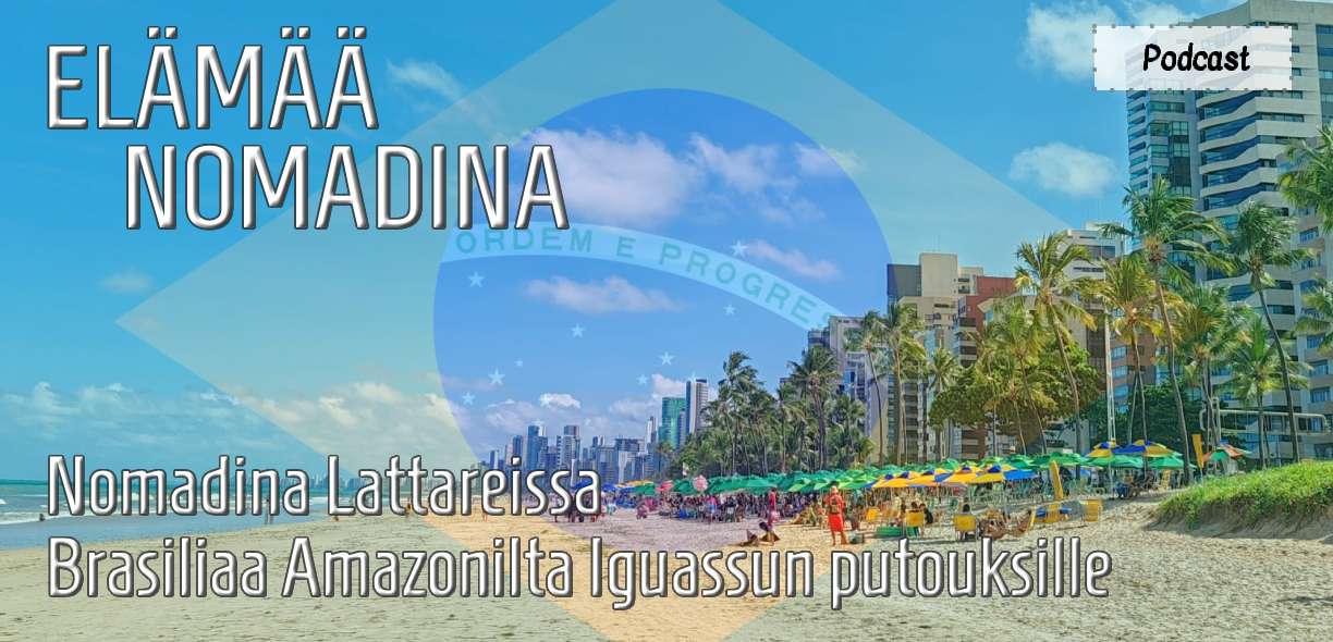 InTravel podcastissa matkataan Brasilian sademetsiin, ikonisiin kaupunkikohteisiin, salaisille rannoille ja Iguassun putouksille.