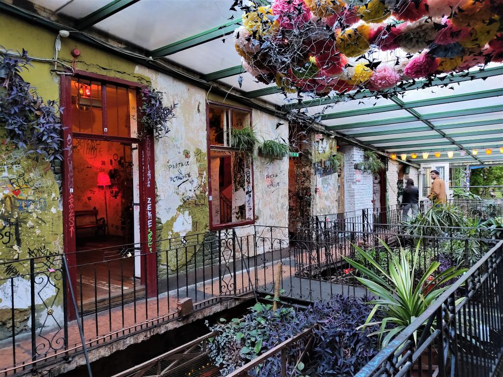 InTravel - Koiravahteina hurmaavassa Budapestissa Szimpla Kert rauniobaari Budapestissa | Koiravahteina hurmaavassa Budapestissa | InTravel blogi