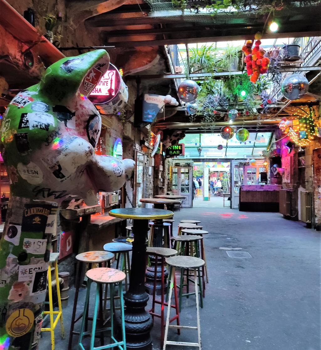 InTravel - Koiravahteina hurmaavassa Budapestissa Szimpla Kert rauniobaari | Koiravahteina hurmaavassa Budapestissa | InTravel blogi