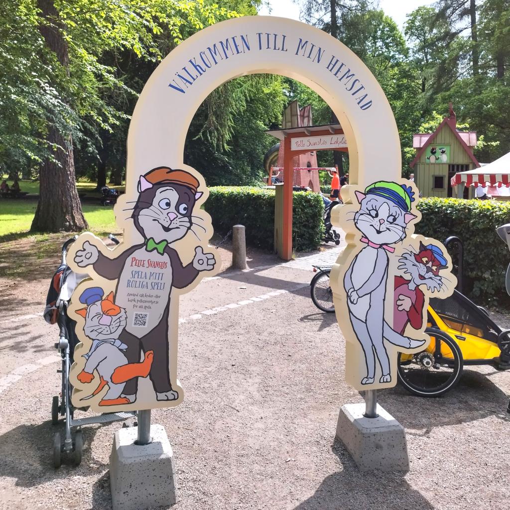 Pelle Svanslös Park, Uppsala | road trip | InTravel
