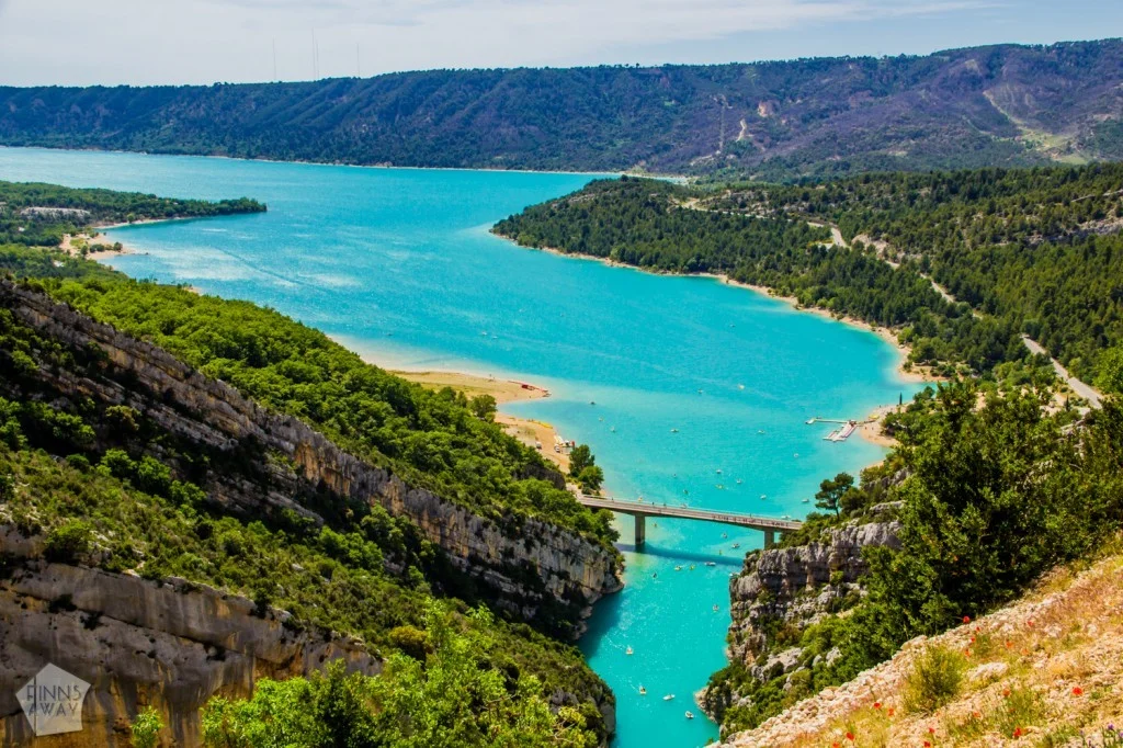 Verdon Gorge ja upean sininen Verdon järvi | InTravel blogi
